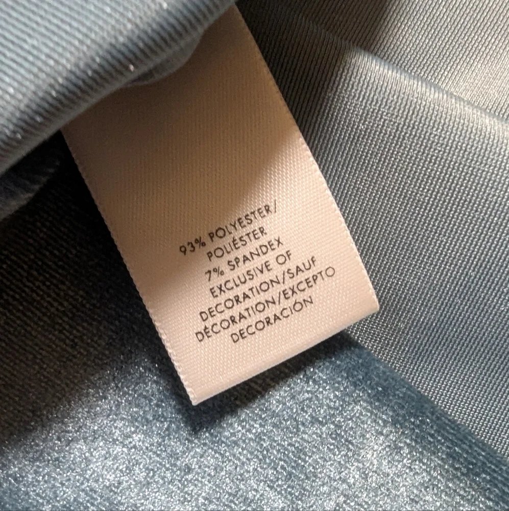 ✨ Ann Taylor XL Velvet Tank Top – Shimmering Blue Elegance ✨ - Picture 4 of 8